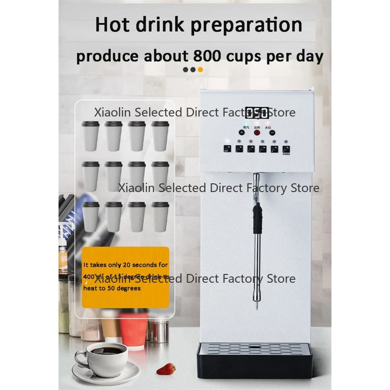 Commercial Steam Milk Frother  - Coffee Shop Equipment review and price