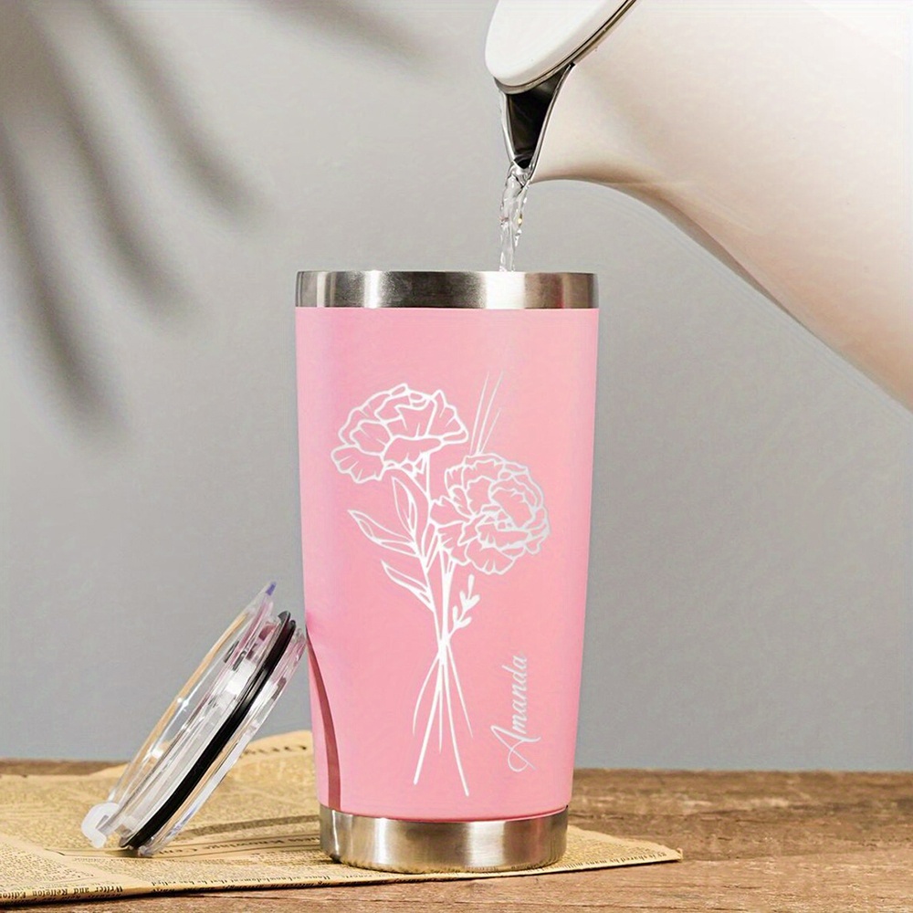 Custom Name Carnation Birth Fl - Coffee Equipment Usa review and price