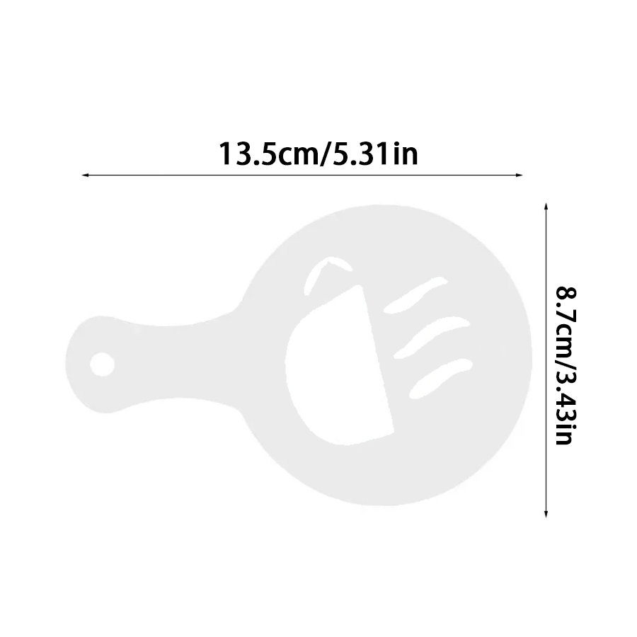 16pcs Coffee Latte Art Stencil - Coffee Shop Equipment review and price