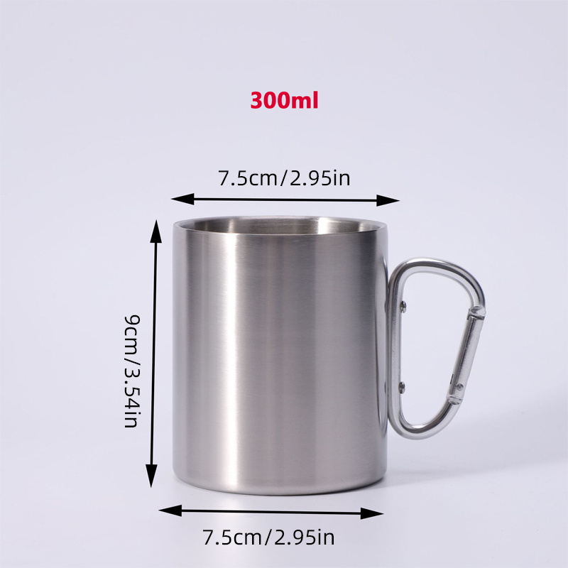 Stainless Steel Camping Mug wi - Coffee Equipment Usa review and price